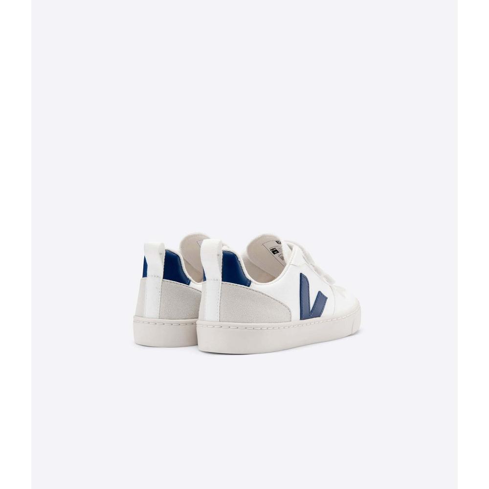 Veja V-10 CWL Schoenen Kinderen White/Navy | NL 774LIS